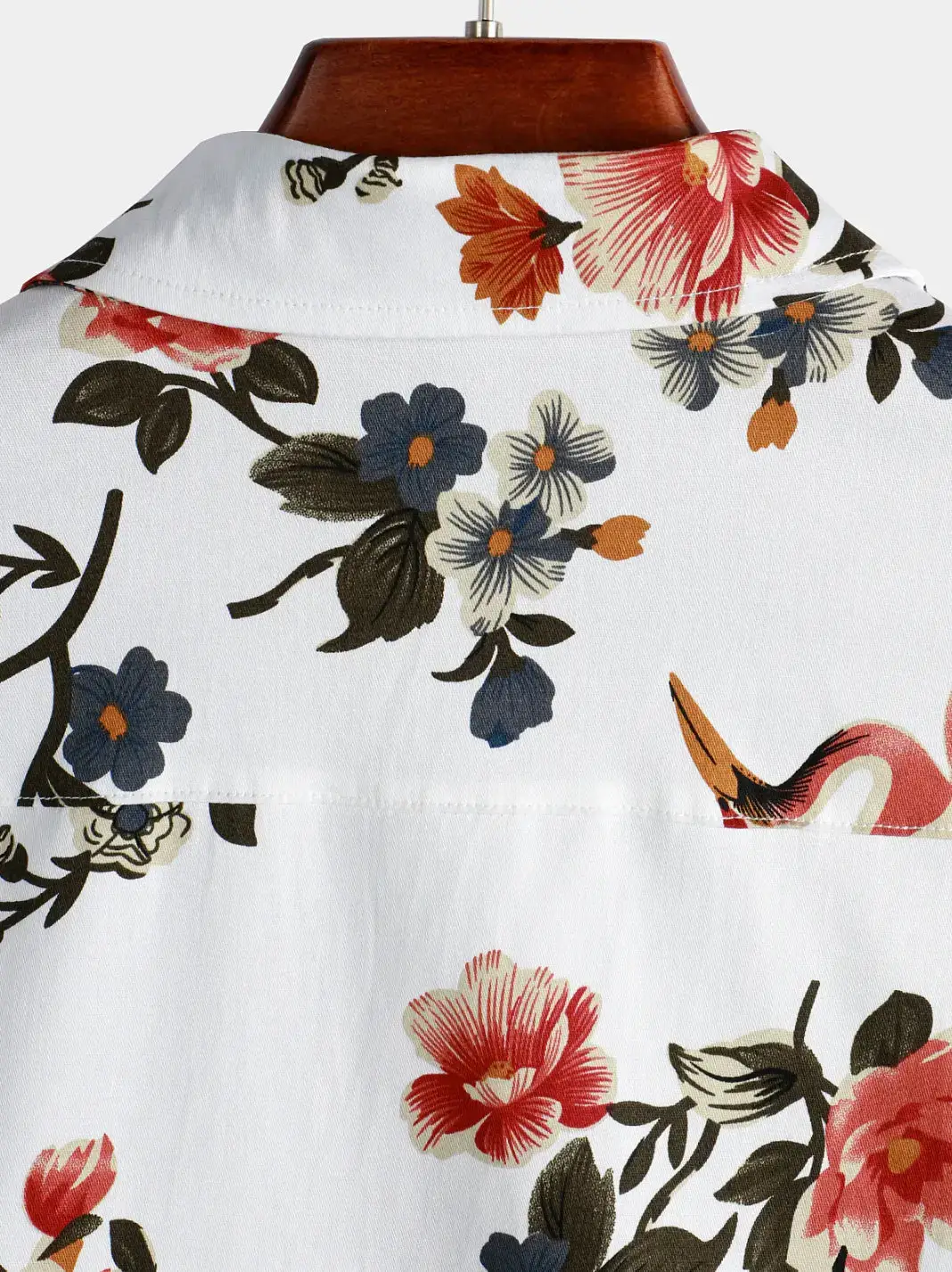 Casual Floral Print Short Sleeve Shirt - Image 3