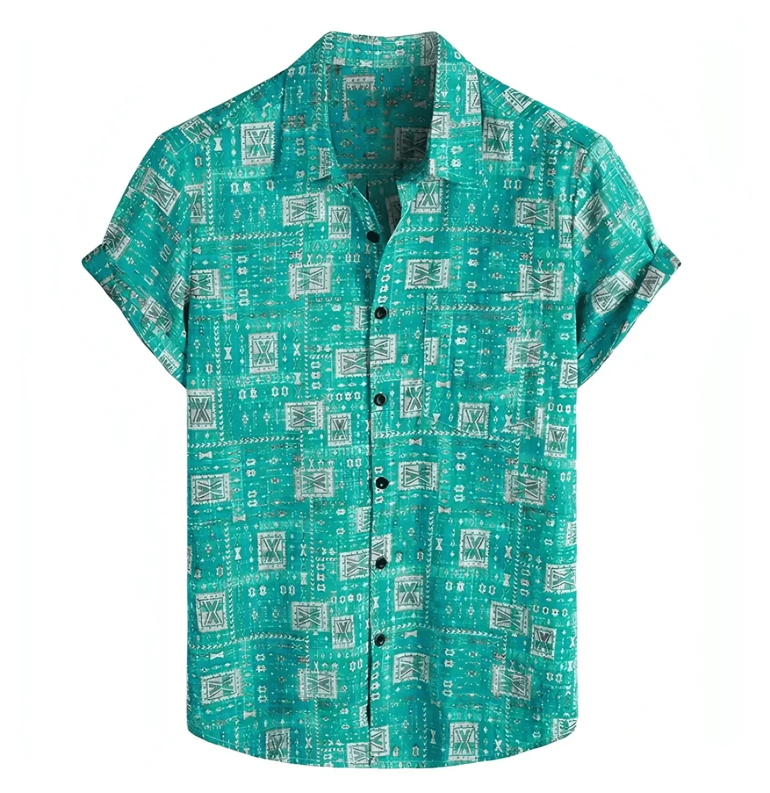 Short Sleeve Button Up Shirts - Hawaiian Shirts - Beach Shirts