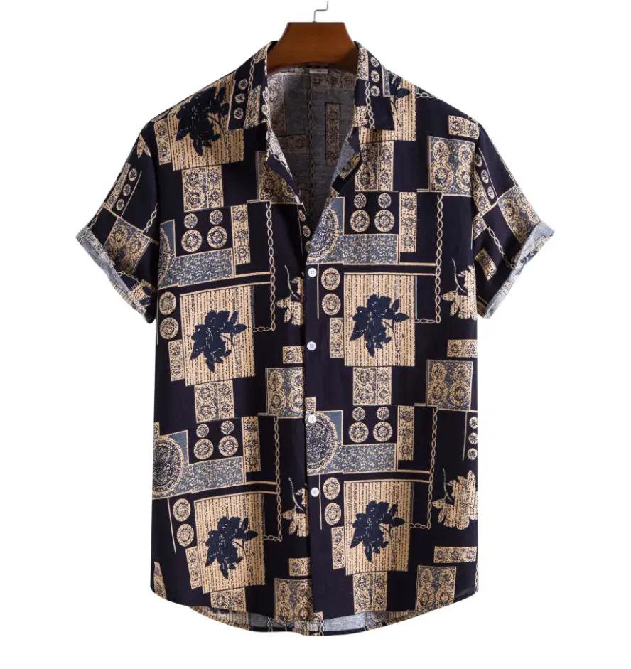 Mens Hawaiian shirts - Premium Cotton - Image 5