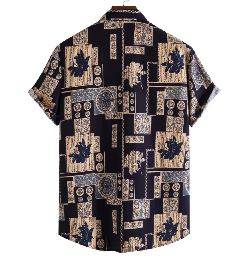 Mens Hawaiian shirts - Premium Cotton - Image 6
