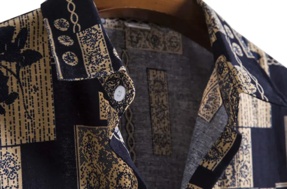 Mens Hawaiian shirts - Premium Cotton - Image 7