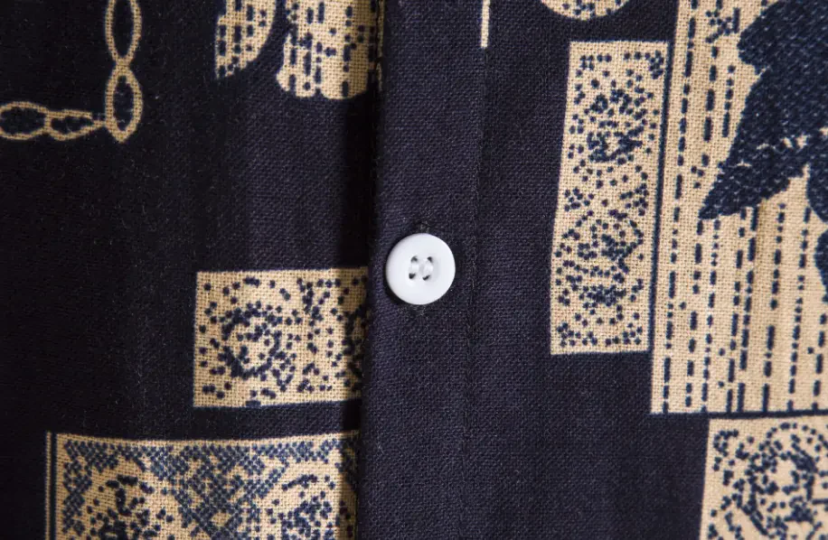 Mens Hawaiian shirts - Premium Cotton - Image 8