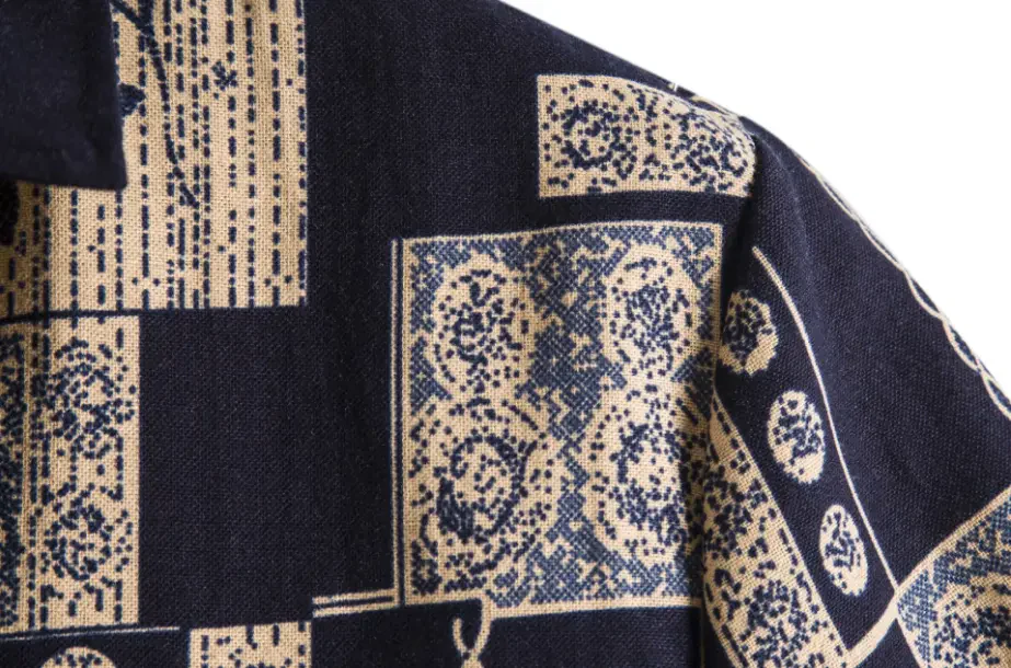 Mens Hawaiian shirts - Premium Cotton - Image 9