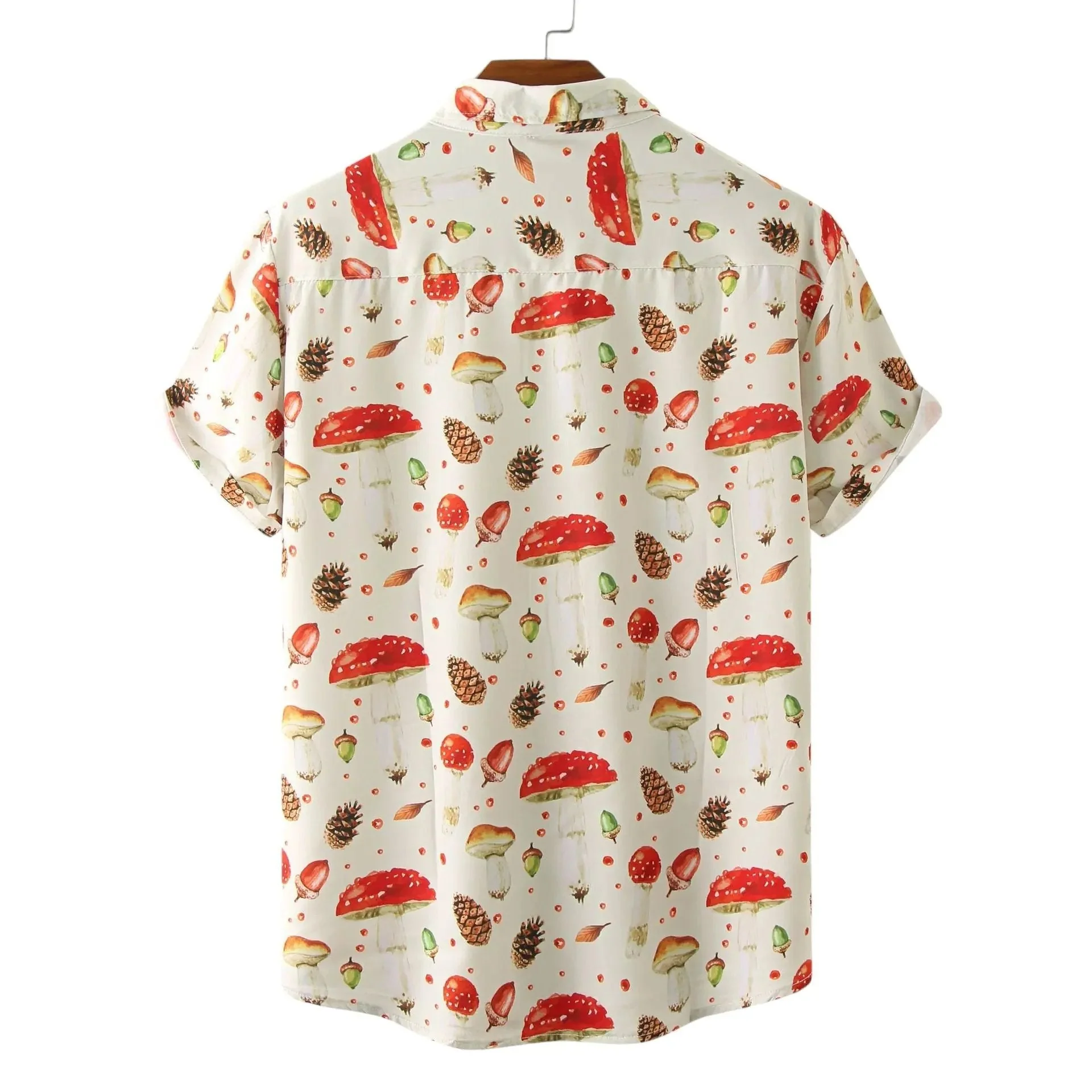 Mushroom Button Up Shirts - Shrooms - Image 3