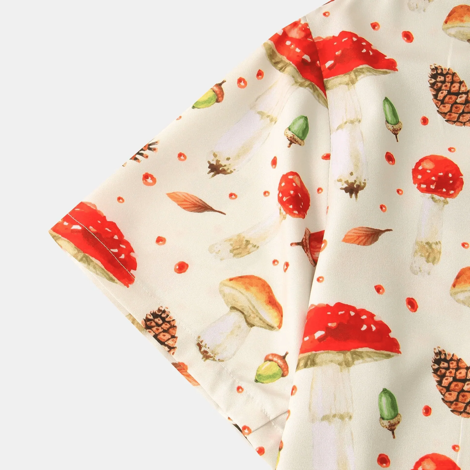 Mushroom Button Up Shirts - Shrooms - Image 5