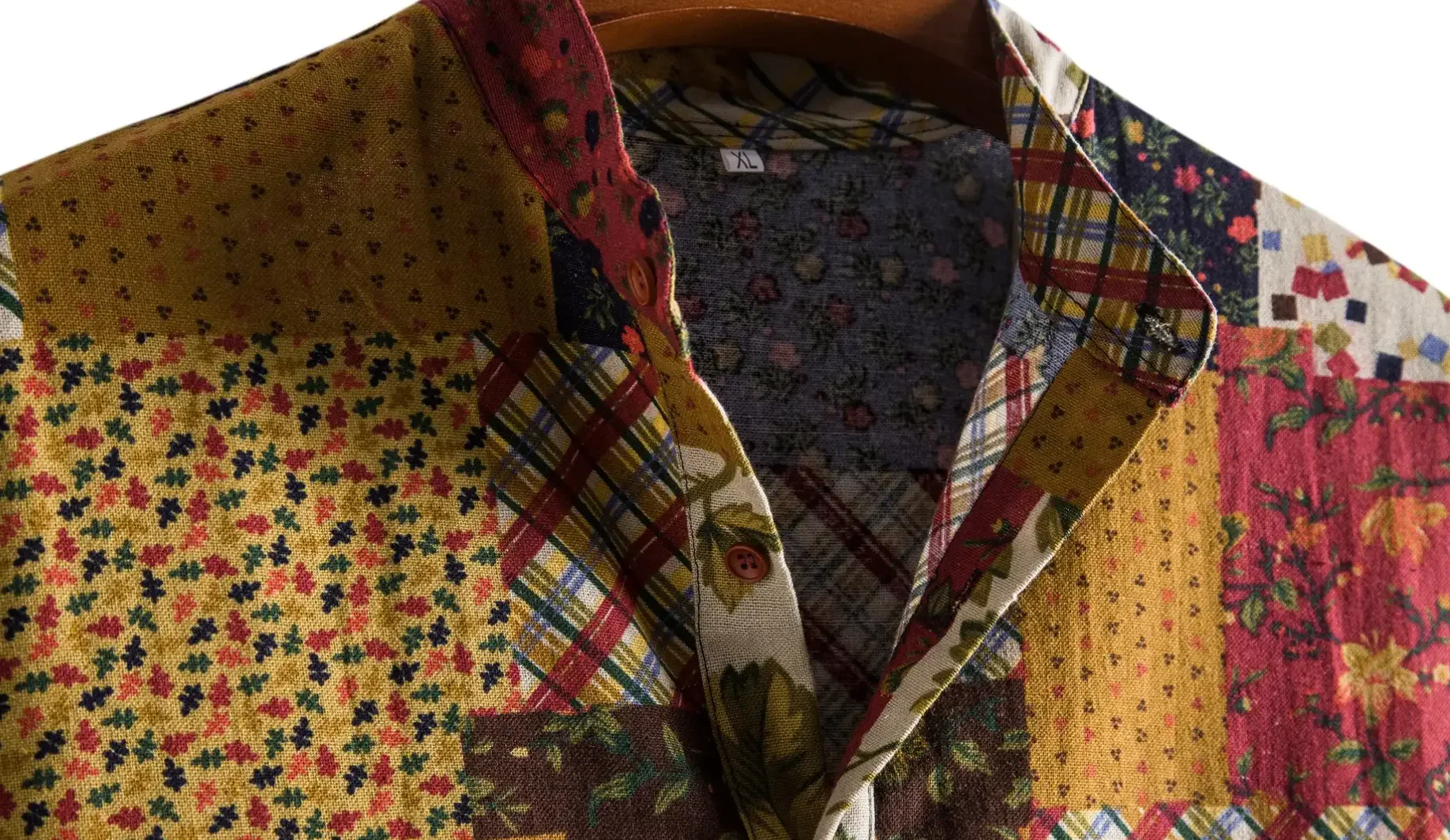 Pattern button up shirts - Image 3