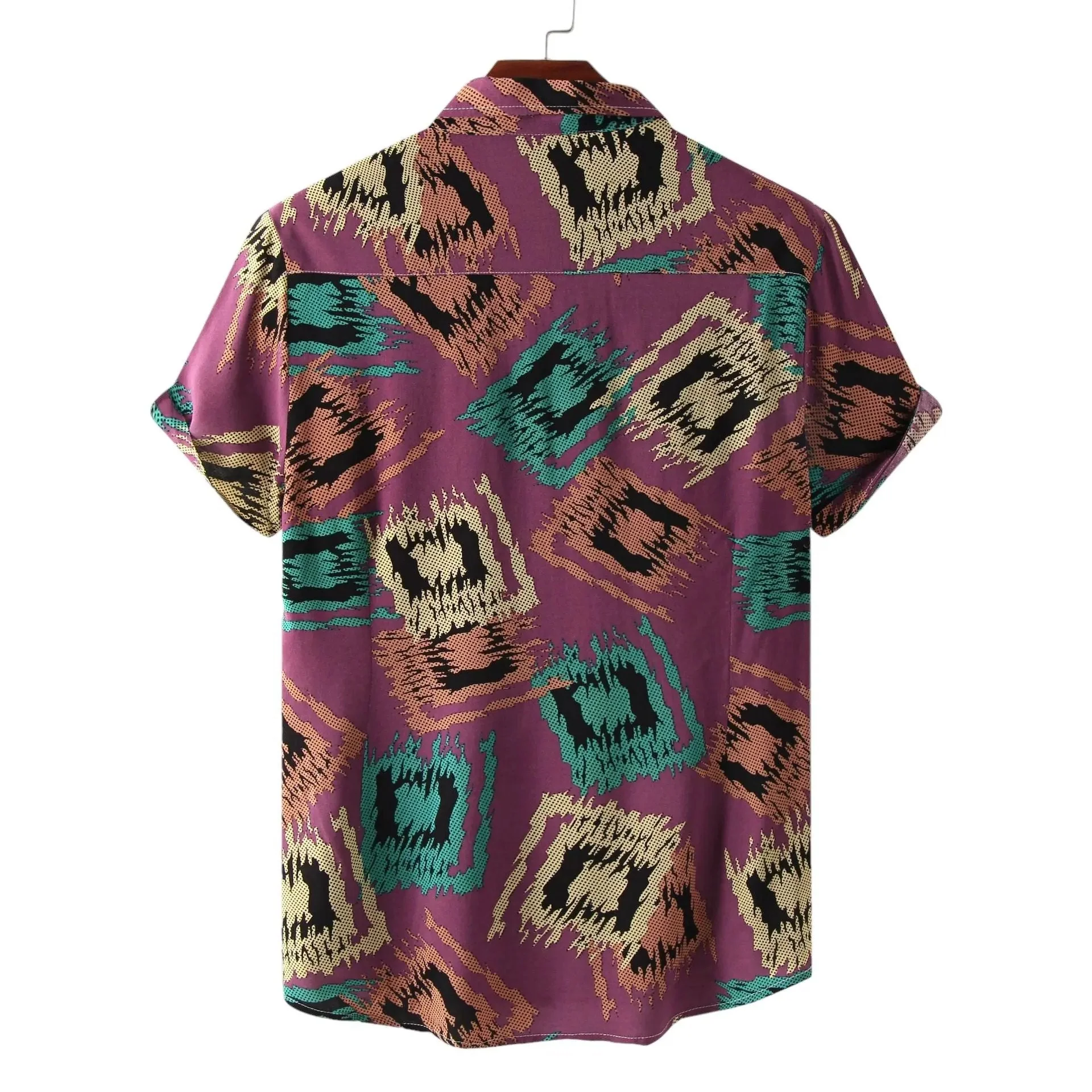 Summer Button Up Shirt for Men - Image 2