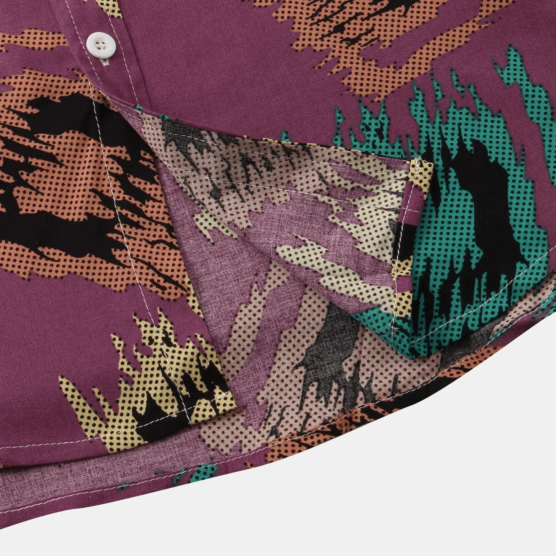 Summer Button Up Shirt for Men - Image 4